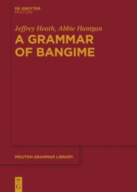 cover of the book A Grammar of Bangime