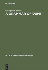 cover of the book A Grammar of Dumi