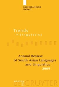 cover of the book Annual Review of South Asian Languages and Linguistics: 2009