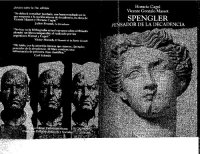 cover of the book Spengler: Pensador de la Decadencia