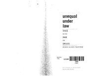 cover of the book Unequal Under Law