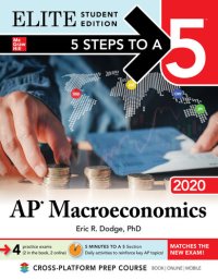 cover of the book 5 Steps to a 5: AP Macroeconomics 2020