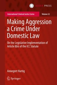 cover of the book Making Aggression a Crime Under Domestic Law: On the Legislative Implementation of Article 8bis of the ICC Statute