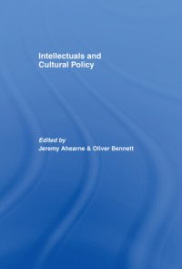 cover of the book Intellectuals and Cultural Policy