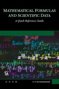 cover of the book MatheMatical ForMulas and scientiFic data. A Quick Reference Guide