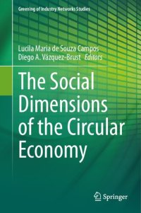 cover of the book The Social Dimensions of the Circular Economy