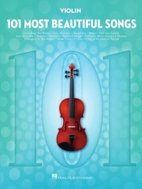 cover of the book 101 Most Beautiful Songs for Violin