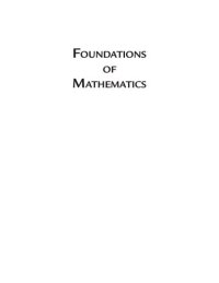 cover of the book Foundations of Mathematics: Algebra, Geometry, Trigonometry and Calculus