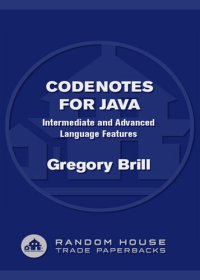 cover of the book Codenotes for Java: Intermediate and Advanced Language Features