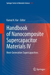 cover of the book Handbook of Nanocomposite Supercapacitor Materials IV: Next-Generation Supercapacitors