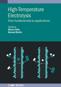 cover of the book High-Temperature Electrolysis: From Fundamentals to Applications