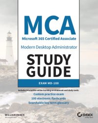 cover of the book MCA Modern Desktop Administrator Study Guide