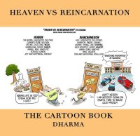 cover of the book Heaven Vs Reincarnation: The Cartoon Book