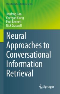 cover of the book Neural Approaches to Conversational Information Retrieval