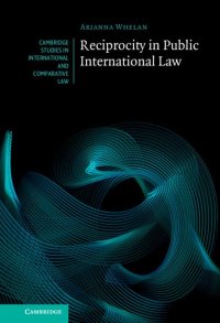 cover of the book Reciprocity in Public International Law