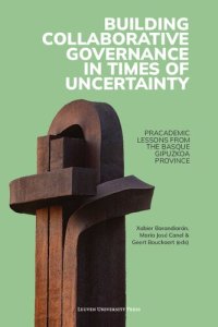 cover of the book Building Collaborative Governance in Times of Uncertainty: Pracademic Lessons from the Basque Gipuzkoa Province