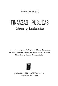 cover of the book Finanzas públicas. Mitos y realidades