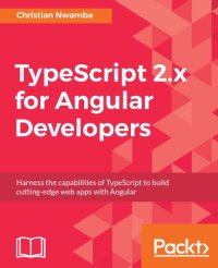 cover of the book Typescript 2.X for Angular Developers