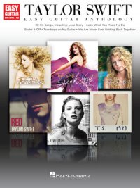 cover of the book Taylor Swift--Easy Guitar Anthology