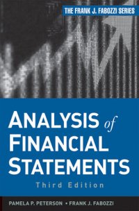 cover of the book Analysis of Financial Statements