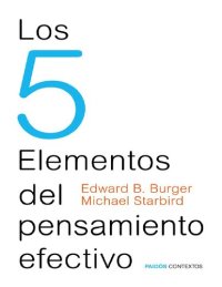 cover of the book Los 5 elementos del pensamiento efectivo