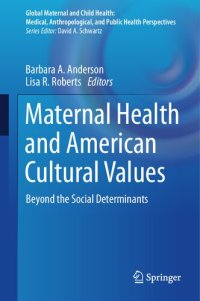 cover of the book Maternal Health and American Cultural Values: Beyond the Social Determinants