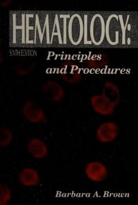 cover of the book Hematology: Principles and Procedures