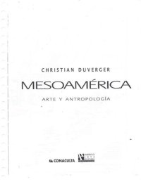 cover of the book Mesoamérica, arte y antropología