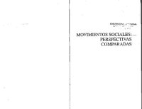 cover of the book Movimientos sociales: perspectivas comparadas