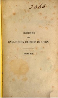 cover of the book Geschichte des englischen Reiches in Asien