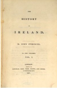 cover of the book The History of Ireland