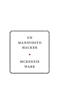 cover of the book Un manifiesto hacker