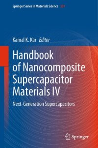 cover of the book Handbook of Nanocomposite Supercapacitor Materials IV: Next-Generation Supercapacitors