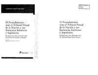 cover of the book El Procedimiento ante el Tribunal Fiscal de la Nación y sus Instancias Inferiores y Superiores