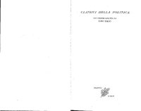 cover of the book I Sei Libri sullo Stato, volume secondo