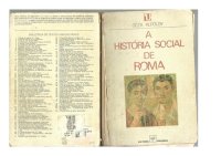 cover of the book A História Social de Roma