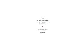 cover of the book Un manifiesto hacker