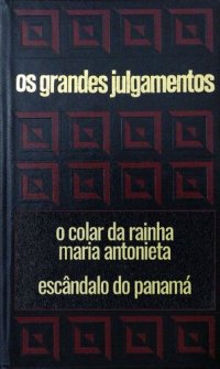 cover of the book O colar da Rainha. Julgamento da Panamá