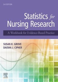 cover of the book Statistics for Nursing Research A Workbook for Evidence-Based Practice