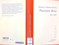 cover of the book Parcours deux 1951-1961