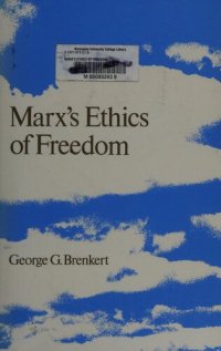 cover of the book Marx's Ethics of Freedom