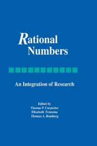 cover of the book Rational Numbers: An Integration of Research