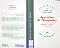 cover of the book Approches de l'imaginaire