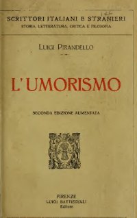 cover of the book L'umorismo