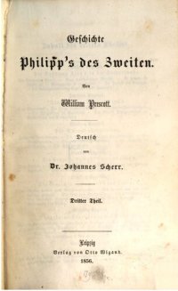 cover of the book Geschichte Philipps des Zweiten