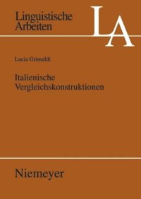 cover of the book Italienische Vergleichskonstruktionen