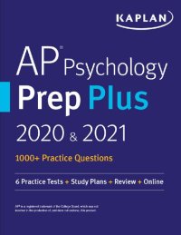 cover of the book AP Psychology Prep Plus 2020 & 2021