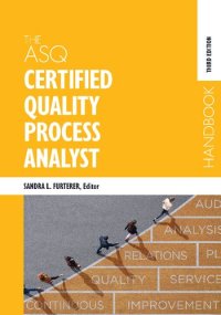 cover of the book The ASQ Certified Quality Process Analyst Handbook