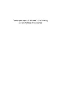 cover of the book Contemporary Arab Women’s Life Writing and the Politics of Resistance