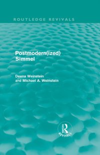 cover of the book Postmodernized Simmel